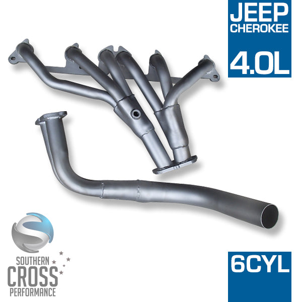 XJ JEEP Cherokee ZJ Grand Cherokee 4.0L 6cyl Headers Extractors SCPH018