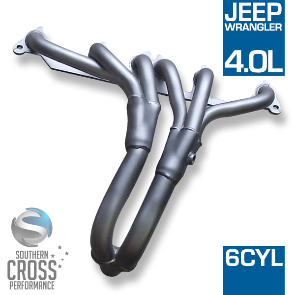 JEEP Wrangler 4.0L 6cyl Headers Extractors SCPH023