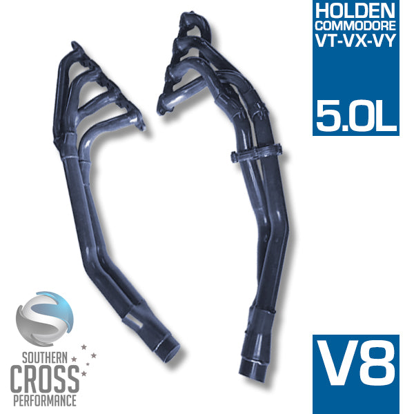 VT VX VY HOLDEN Commodore 5.0L V8 Headers Extractors SCPH027