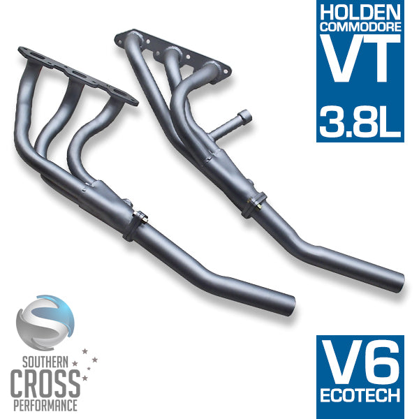 VT VX VY VU HOLDEN Commodore 3.8L V6 Ecotech Headers Extractors SCPH030