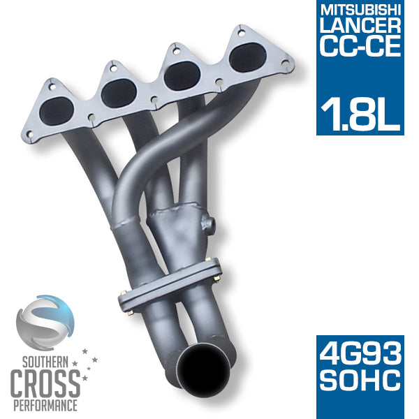 CC CE MITSUBISHI Lancer 1.8L SOHC 4G93 Headers Extractors SCPH033