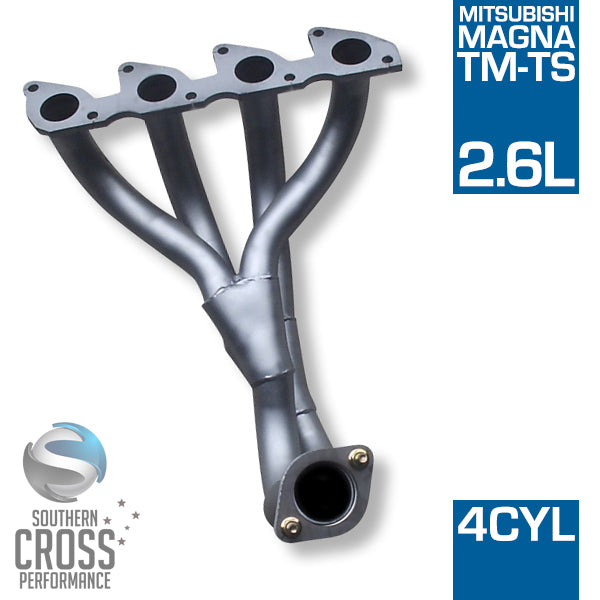 TM TS MITSUBISHI Magna 2.6L 4cyl Headers Extractors SCPH038