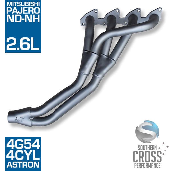 ND NE NF NG NH MITSUBISHI Pajero 2.6L 4cyl 4G54 Astron Headers SCPH047
