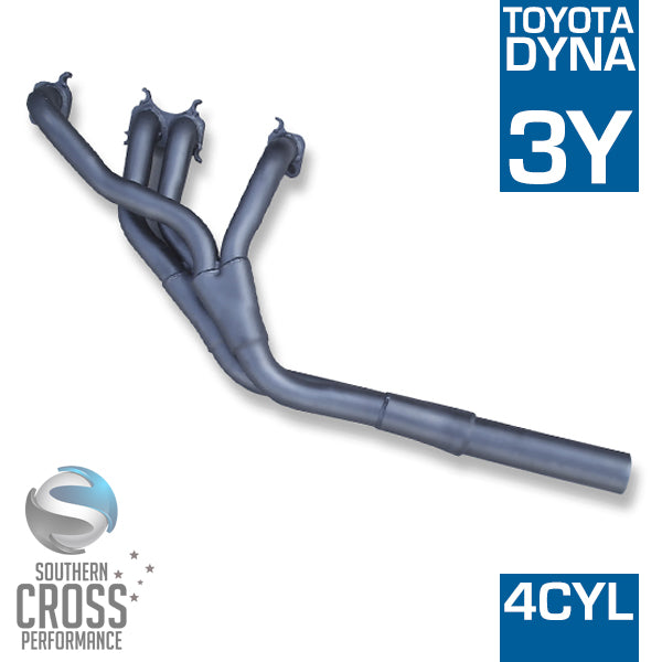 Fits TOYOTA Dyna 3Y 4cyl Headers Extractors SCPH056