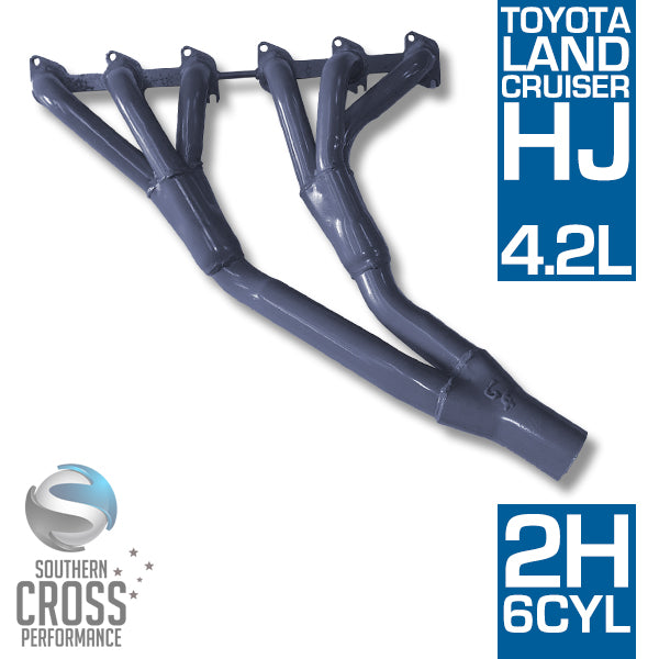 Fits TOYOTA HJ Landcruiser 2.4L 2H 6cyl Headers Extractors SCPH064