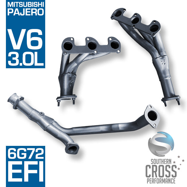 NF NG NH NJ NK NM NP MITSUBISHI Pajero 3.0L V6 6G72 Headers Extractors SCPH070