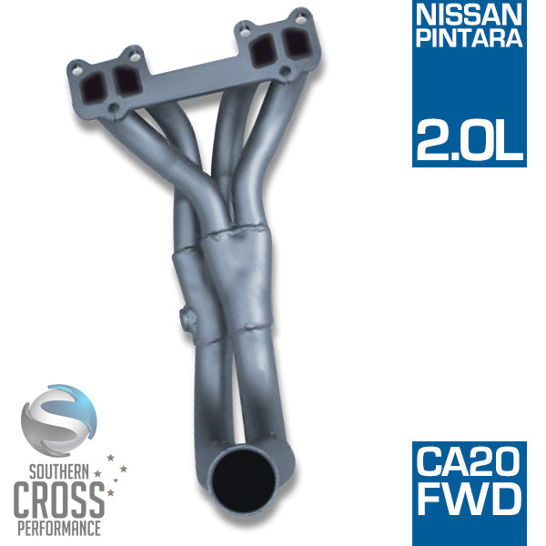 Nissan Pintara 2.0L CA20 FWD Headers Extractors SCPH078