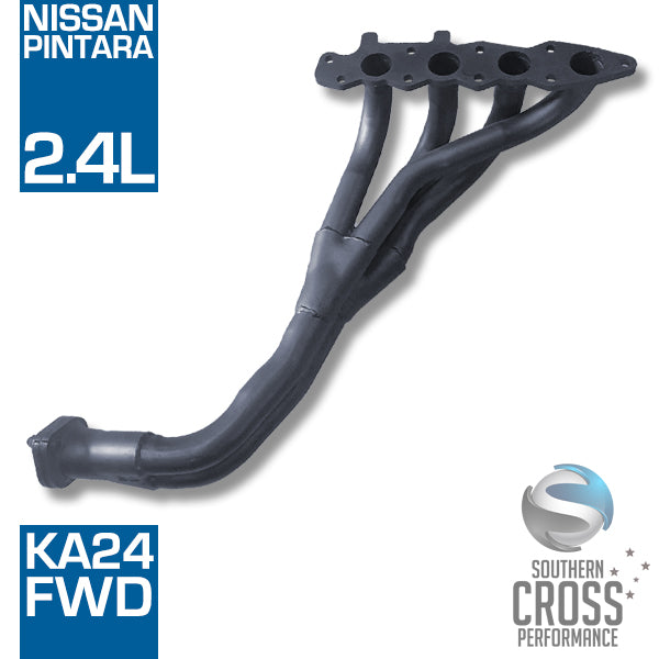 Nissan Pintara 2.4L KA24 FWD Headers Extractors SCPH086