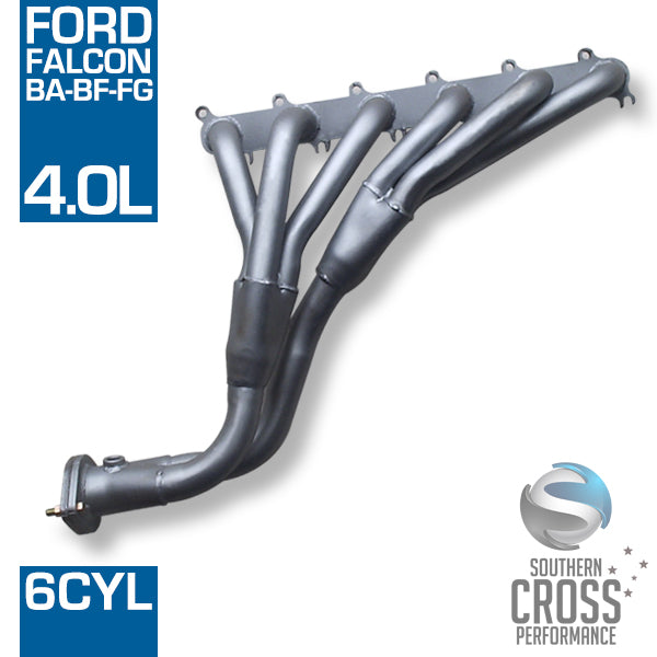 BA BF FG FORD Falcon Fairlane 4.0L 6Cyl Headers Extractors SCPH039