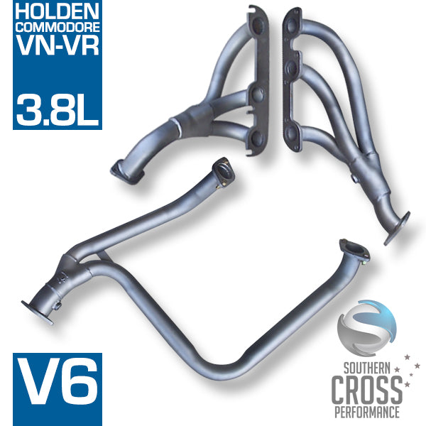 VN VP VR HOLDEN Commodore V6 Bolt On Headers Extractors SCPH041