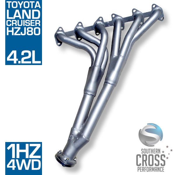 Fits TOYOTA HZJ80 Landcruiser 4WD 1HZ 4.2L 6Cyl Headers Extractors SCPH067