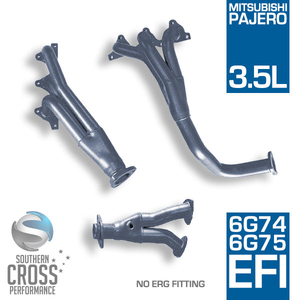 NL NM NP MITSUBISHI Pajero 6G74 3.5L | 6G75 3.8L V6 Headers SCPH077
