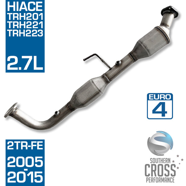 Fits TOYOTA TRH201 TRH221 TRH223 HiAce 2.7L Cat Converter SCPC0693EURO4