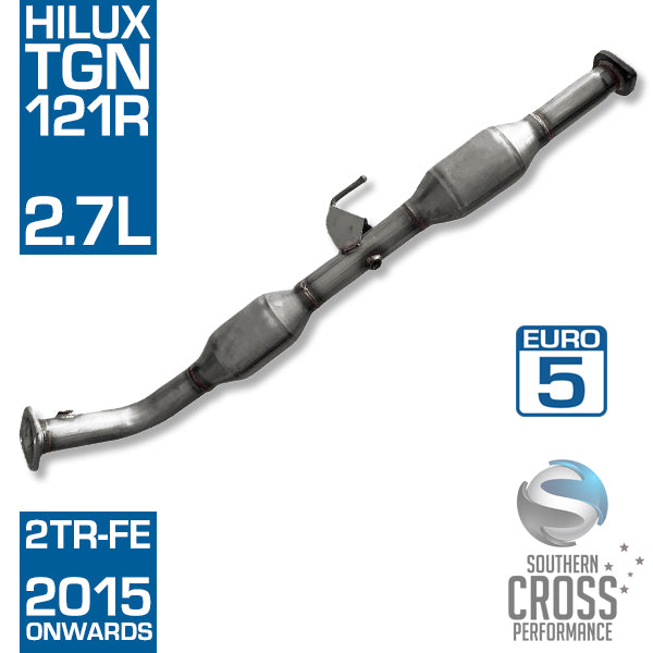Fits TOYOTA TGN121R Hilux 2.7L Catalytic Cat Converter SCPC0692TGN121