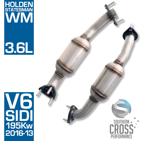 WM HOLDEN Statesman V6 3.6L Catalytic Cat Converter SCPC0707-06Set