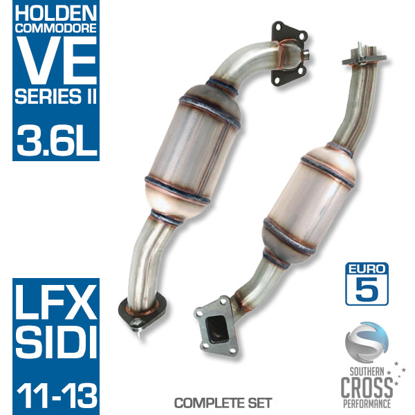 VE Series II HOLDEN Commodore V6 3.6L Catalytic Cat Converter SCPC0708-09Set