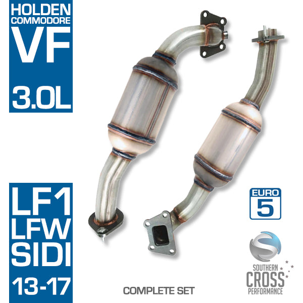 VF HOLDEN Commodore V6 3.0L Catalytic Cat Converter SCPC0708-09Set