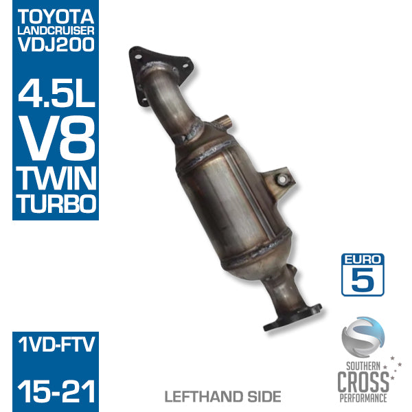 Fits TOYOTA Landcruiser VDJ200 4.5L V8 Twin Turbo Diesel Particulate Filter SCPC0954