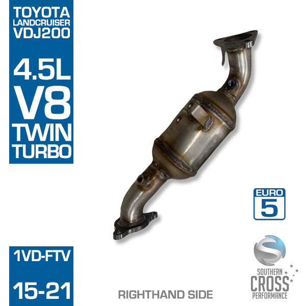 Fits TOYOTA Landcruiser VDJ200 4.5L V8 Twin Turbo Diesel Particulate Filter SCPC0955
