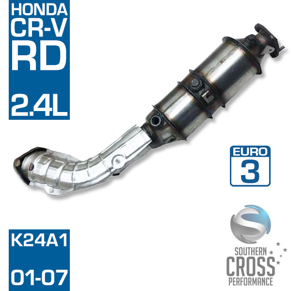 RD HONDA CR-V 2.4L K24A1 Manifold Catalytic Cat Converter SCPC2071