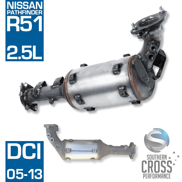 R51 NISSAN Pathfinder 2.5L Diesel Particulate Filter SCPDPF001