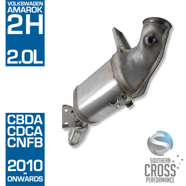VOLKSWAGEN Amarok 2H 2.0L 2WD & 4WD Diesel Particulate Filter SCPDPF117