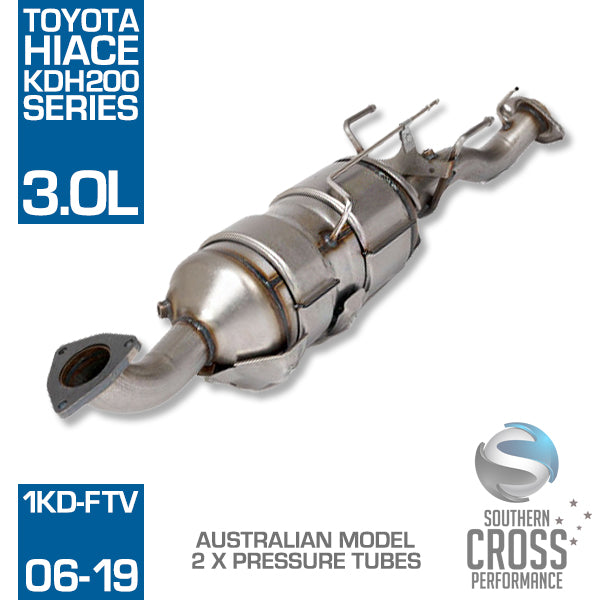 For TOYOTA Hiace KDH200 Series 3.0L Turbo Diesel Particulate Filter SCPDPF176