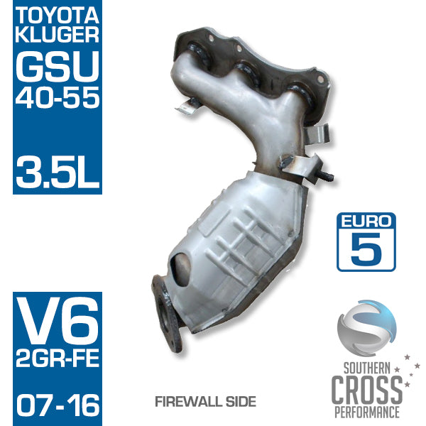 For TOYOTA Kluger 3.5L V6 2GR-FKE Manifold Catalytic Cat Converter SCPMCV088A