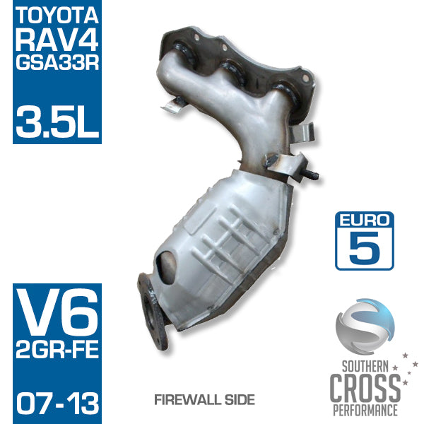 For TOYOTA RAV4 GSA33R 3.5L Manifold Catalytic Cat Converter SCPMCV088A