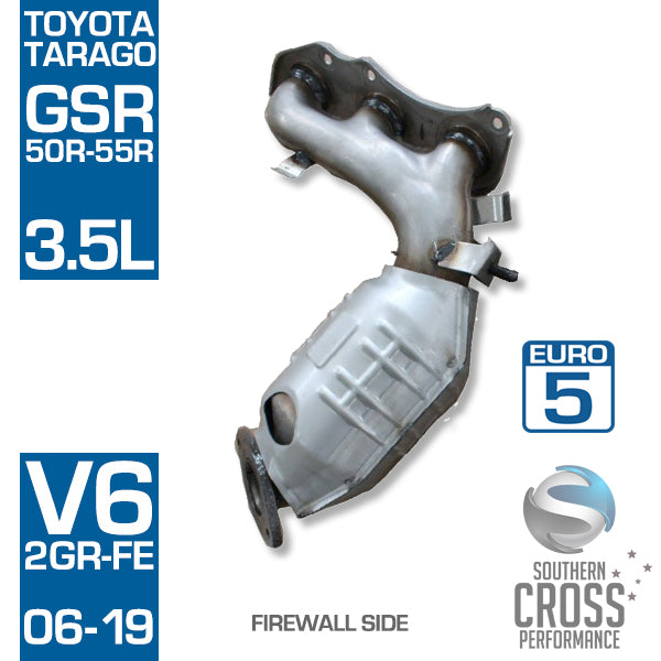 For TOYOTA Tarago GSR 3.5L V6 2GR-FKE Manifold Cat Converter SCPMCV088A