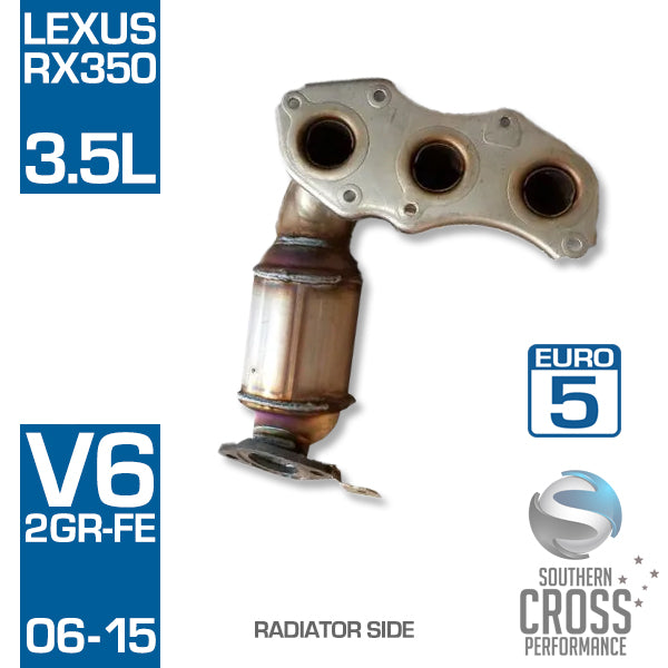 For LEXUS RX350 3.5L V6 2GR-FKE Manifold Cat Converter SCPMCV089