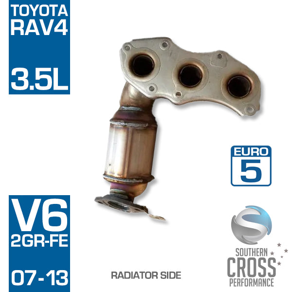 For TOYOTA RAV4 3.5L V6 2GR-FKE Manifold Catalytic Cat Converter SCPMCV089