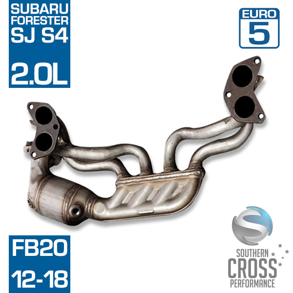 SJ S4 SUBARU Forester 2.0L FB20 EURO5 Manifold Catalytic Converter SCPMCV108