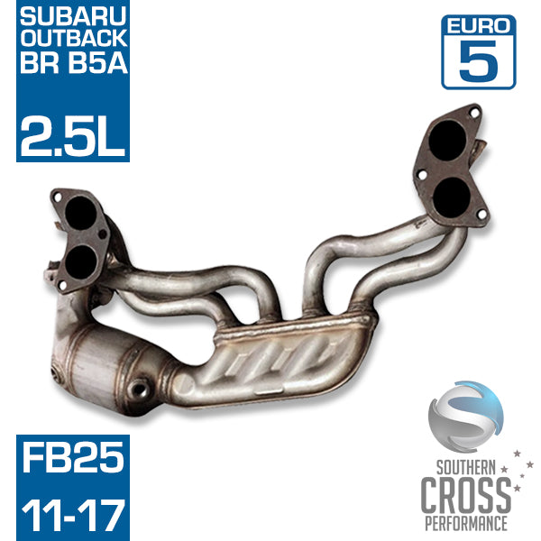 BR B5A SUBARU Outback 2.5L EURO5 Manifold Catalytic Converter SCPMCV108