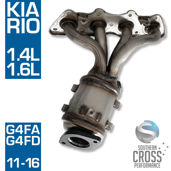 UB KIA Rio 1.4L G4FA, 1.6L G4FD Manifold Catalytic Cat Converter SCPMCV115