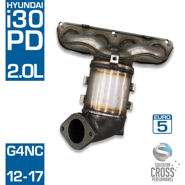 PD HYUNDAI i30 2.0L G4NC Manifold Catalytic Cat Converter SCPMCV116
