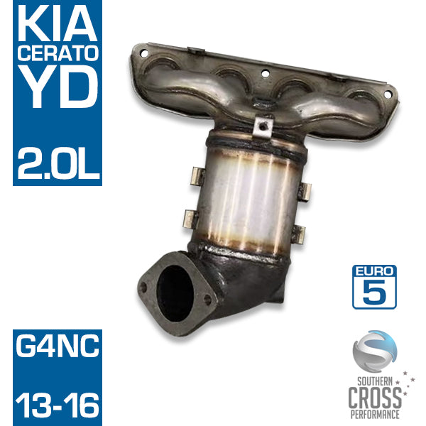 YD KIA Cerato 2.0L G4NC Manifold Catalytic Cat Converter SCPMCV116