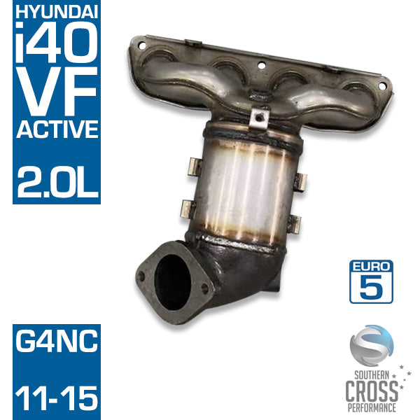 VF HYUNDAI i40 Active 2.0L G4NC Manifold Catalytic Cat Converter SCPMCV116