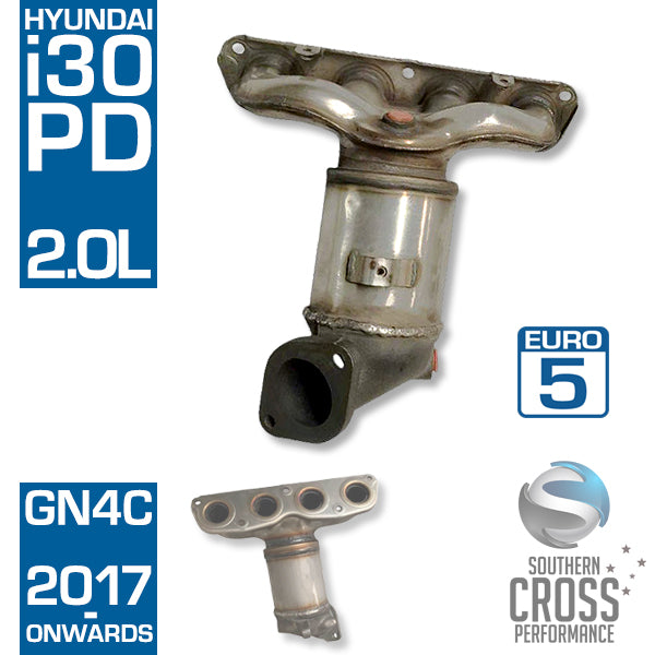 PD HYUNDAI i30 2.0L G4NC Manifold Catalytic Cat Converter SCPMCV726