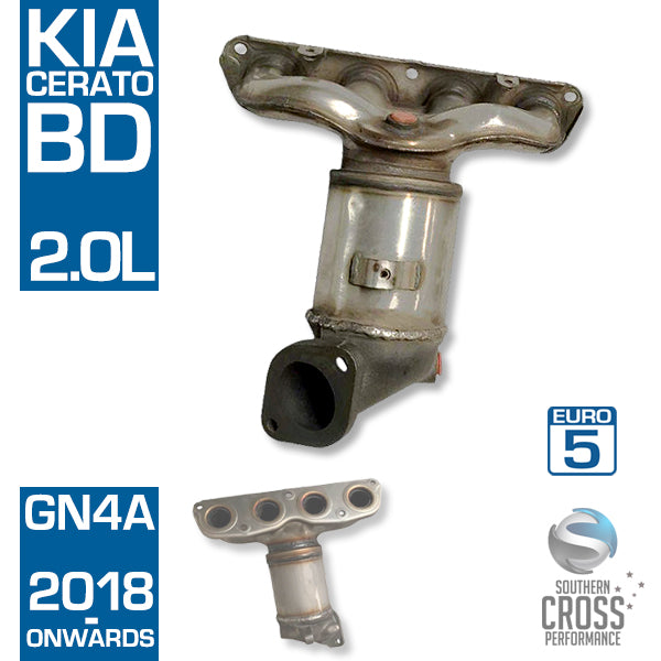 BD KIA Cerato 2.0L G4NA Manifold Catalytic Cat Converter SCPMCV726