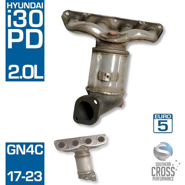PD HYUNDAI i30 2.0L G4NC Manifold Catalytic Cat Converter SCPMCV726i30