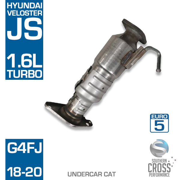 JS HYUNDAI Veloster 1.6L G4FJ Undercar Catalytic Cat Converter SCPMCV757