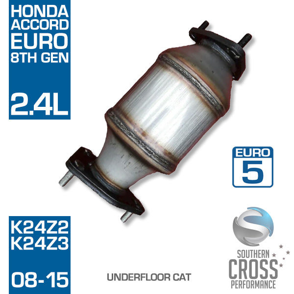 HONDA Accord EURO 8TH GEN 2.4L Bolt-on Catalytic Cat Converter SCPMCV793