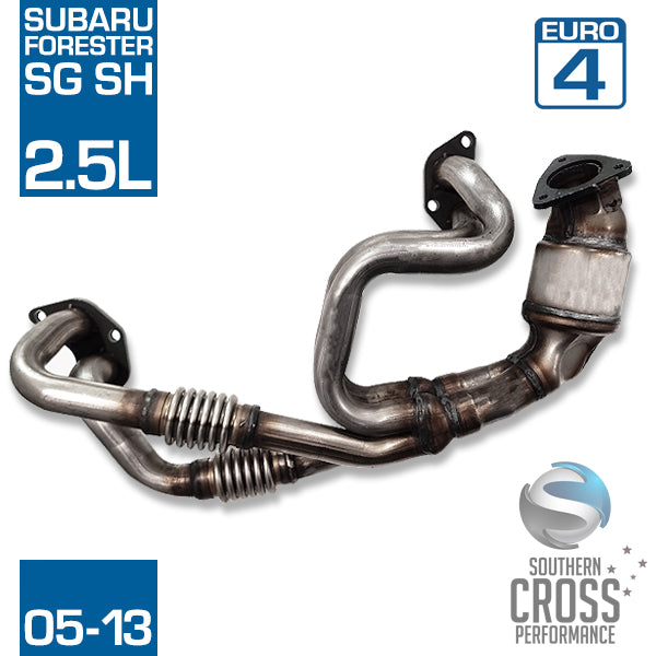 SG SH SUBARU Forester EJ 2.5L EURO4 Manifold Catalytic Converter SCPC2512