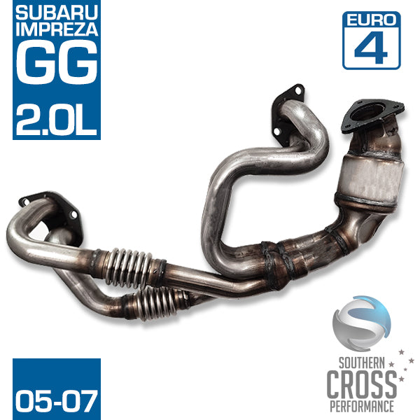 GG SUBARU Impreza EJ 2.0L EURO4 Manifold Catalytic Converter SCPC2512