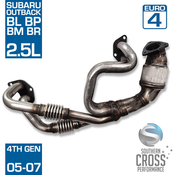 BL BP BM BR SUBARU Outback EJ 2.5L EURO4 Manifold Catalytic Converter SCPC2512