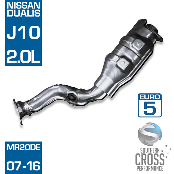 J10 NISSAN Dualis 2.0L MR20DE Manifold Catalytic Cat Converter SCPC2282