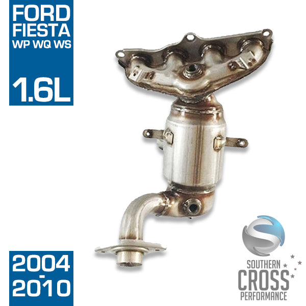 WP WQ WS FORD Fiesta 1.6L Manifold Catalytic Cat Converter SCPMCV038