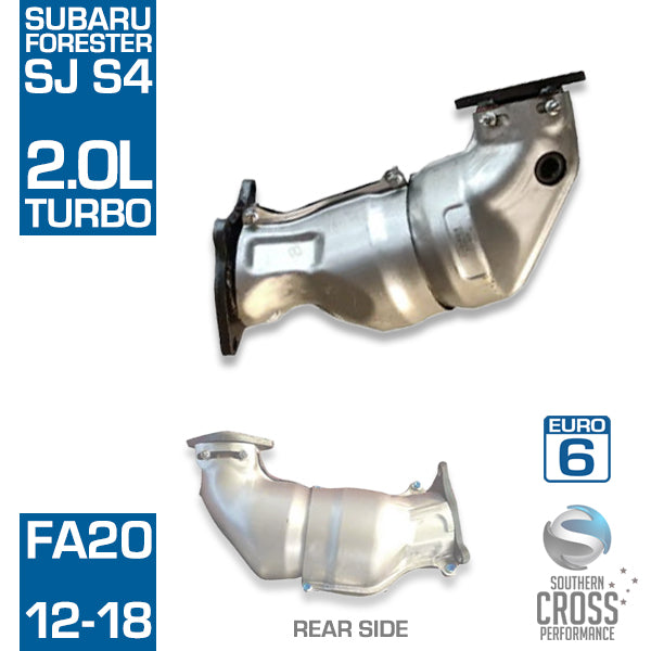 SJ S4 SUBARU Forester 2.0L TURBO Manifold Catalytic Cat Converter SCPMCV707