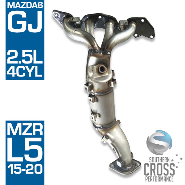GJ MAZDA 6 2.5L MZR L5 Manifold Catalytic Cat Converter SCPMCV708
